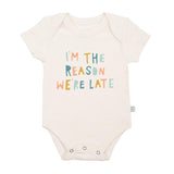graphic bodysuit | reason we are late - Aaria Tees Aaria Tees