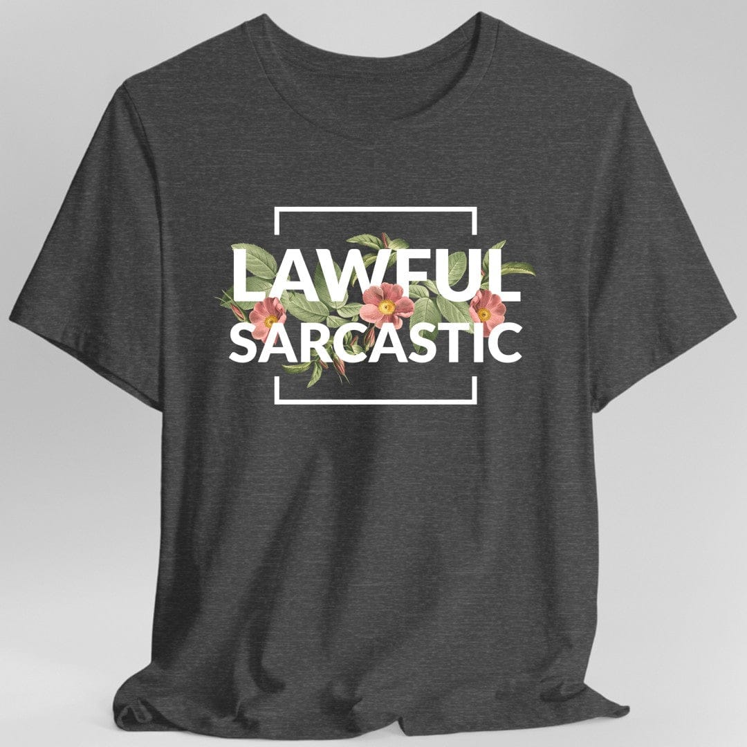 Lawful Sarcastic Alignment T-Shirt - Aaria Tees Aaria Tees