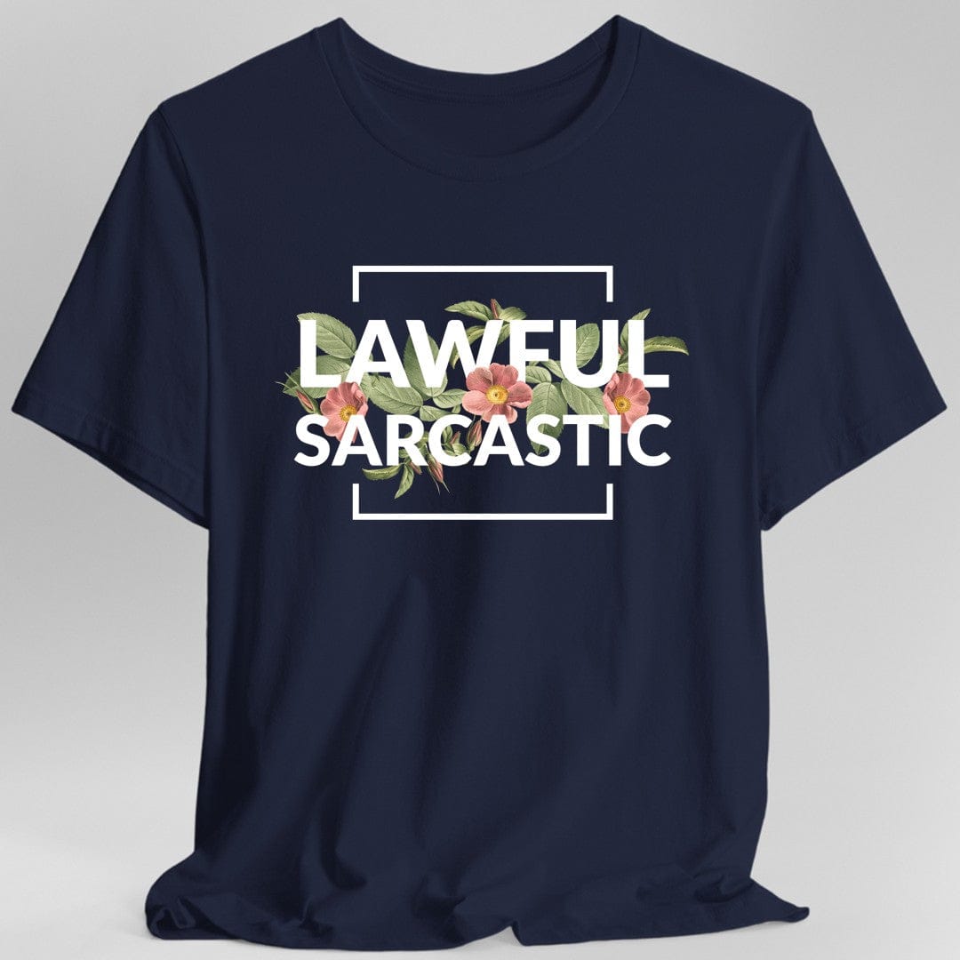 Lawful Sarcastic Alignment T-Shirt - Aaria Tees