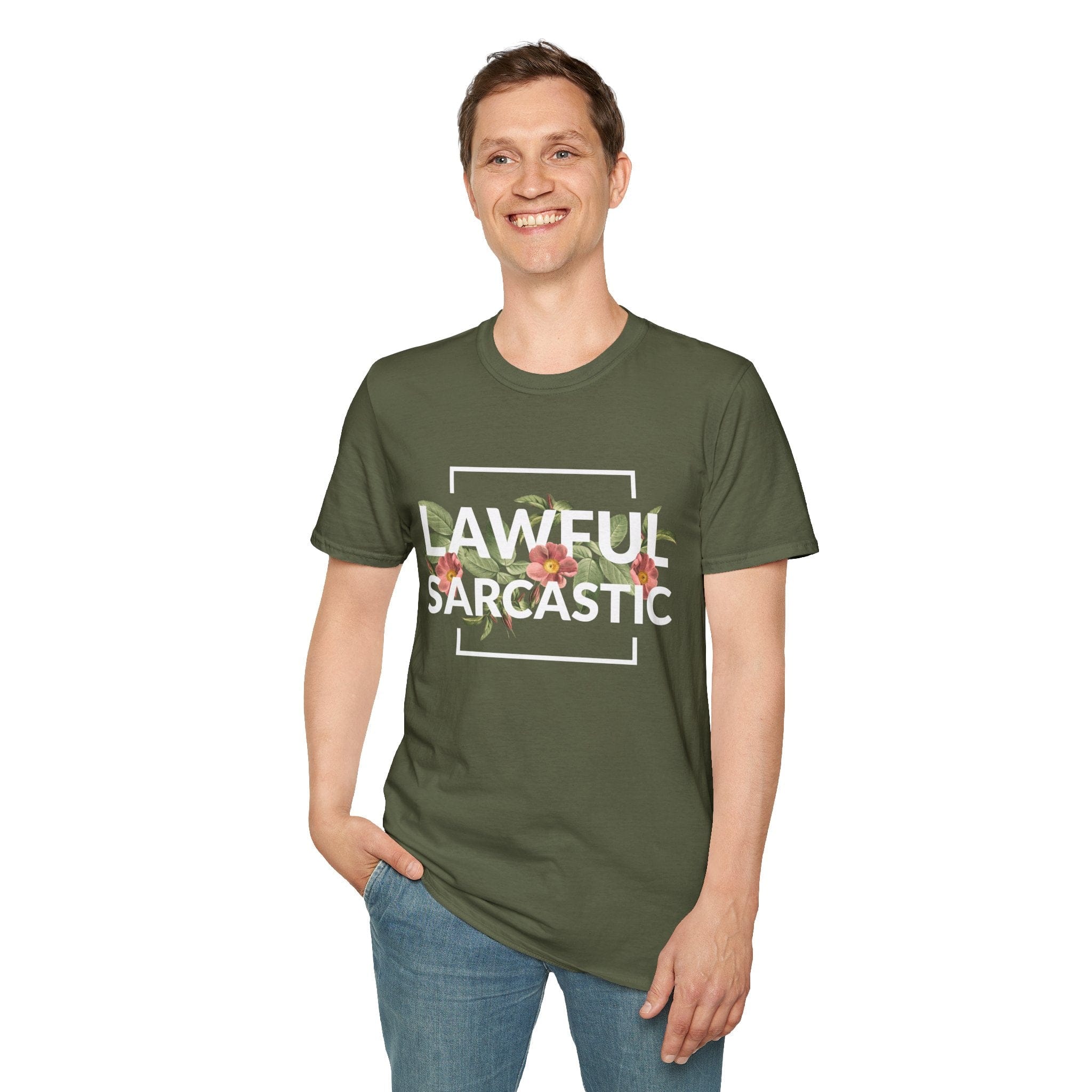 Lawful Sarcastic Alignment T-Shirt - Aaria Tees Aaria Tees