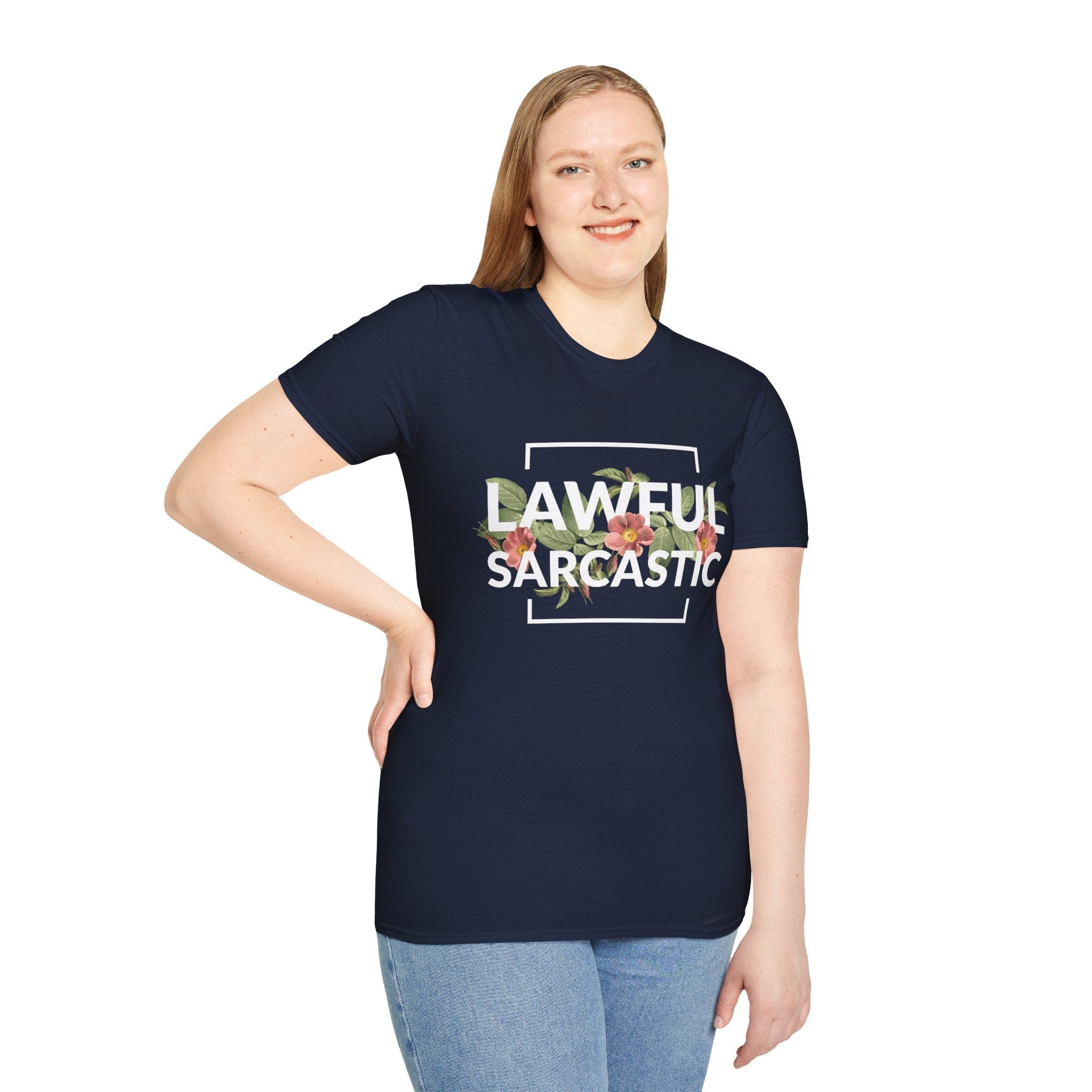 Lawful Sarcastic Alignment T-Shirt - Aaria Tees Aaria Tees