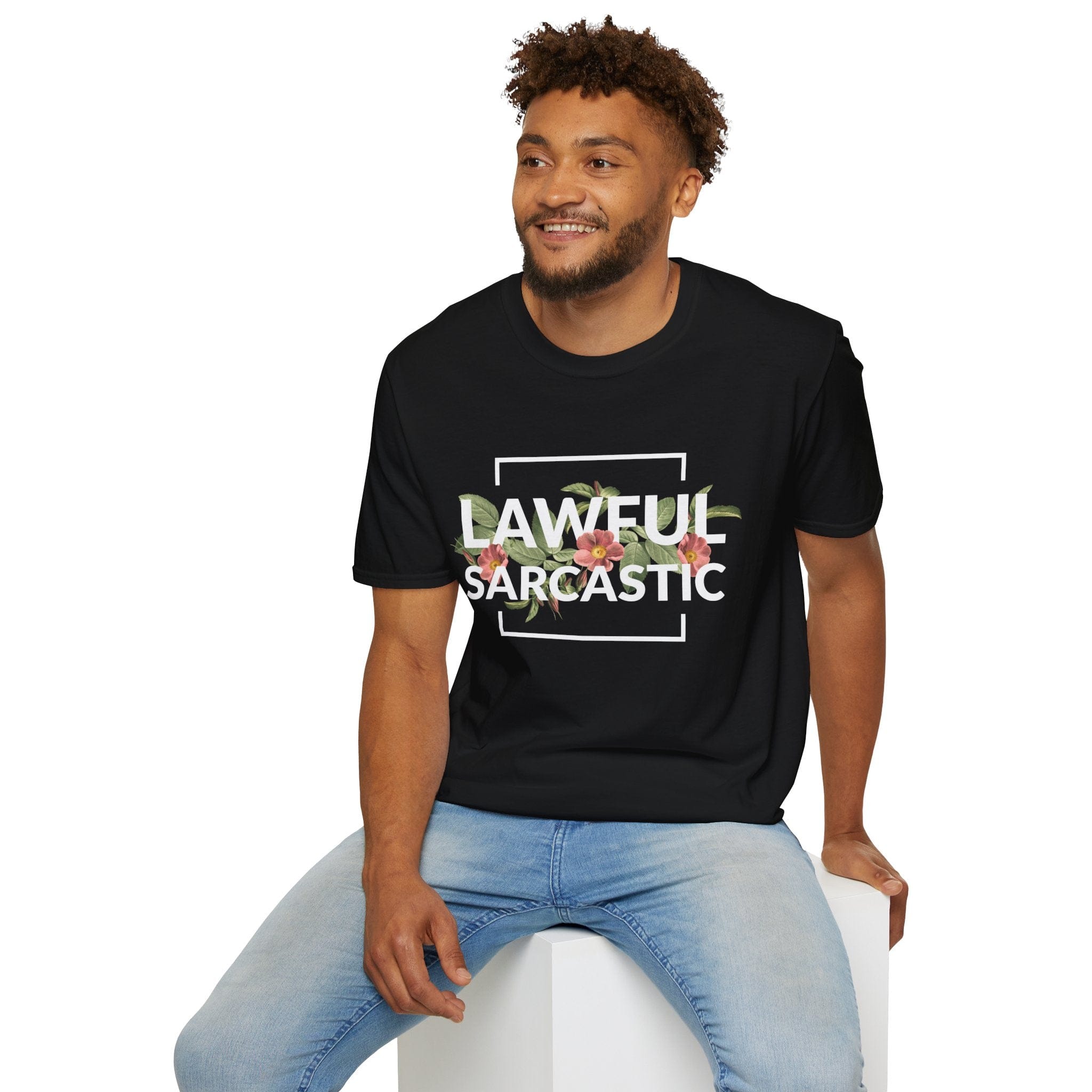 Lawful Sarcastic Alignment T-Shirt - Aaria Tees Aaria Tees