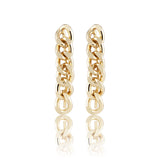 Leila Cuban Link Earrings Aaria Tees