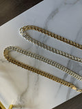 Leila Link Necklace -Two Tone Aaria Tees