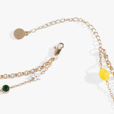 Double-Layer Lemon Necklace - Aaria Tees Aaria Tees