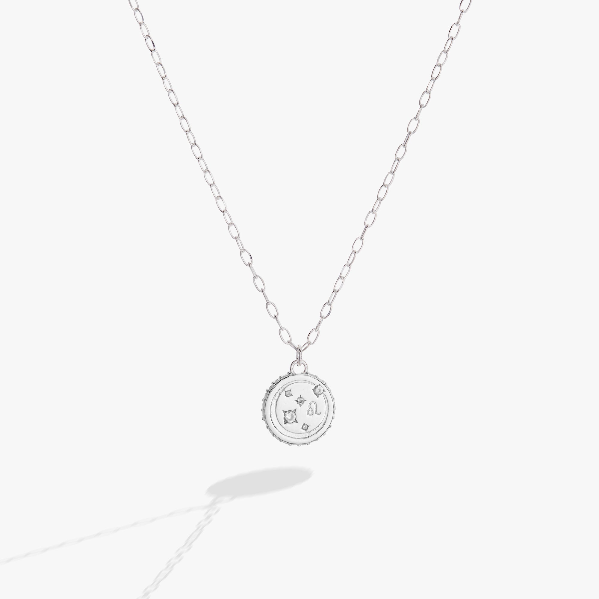 Leo Zodiac Precious Necklace - Aaria Tees Aaria Tees