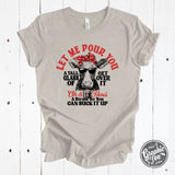 Let Me Pour You A Tall Glass of Get Over It Crewneck Tee - Aaria Tees Aaria Tees