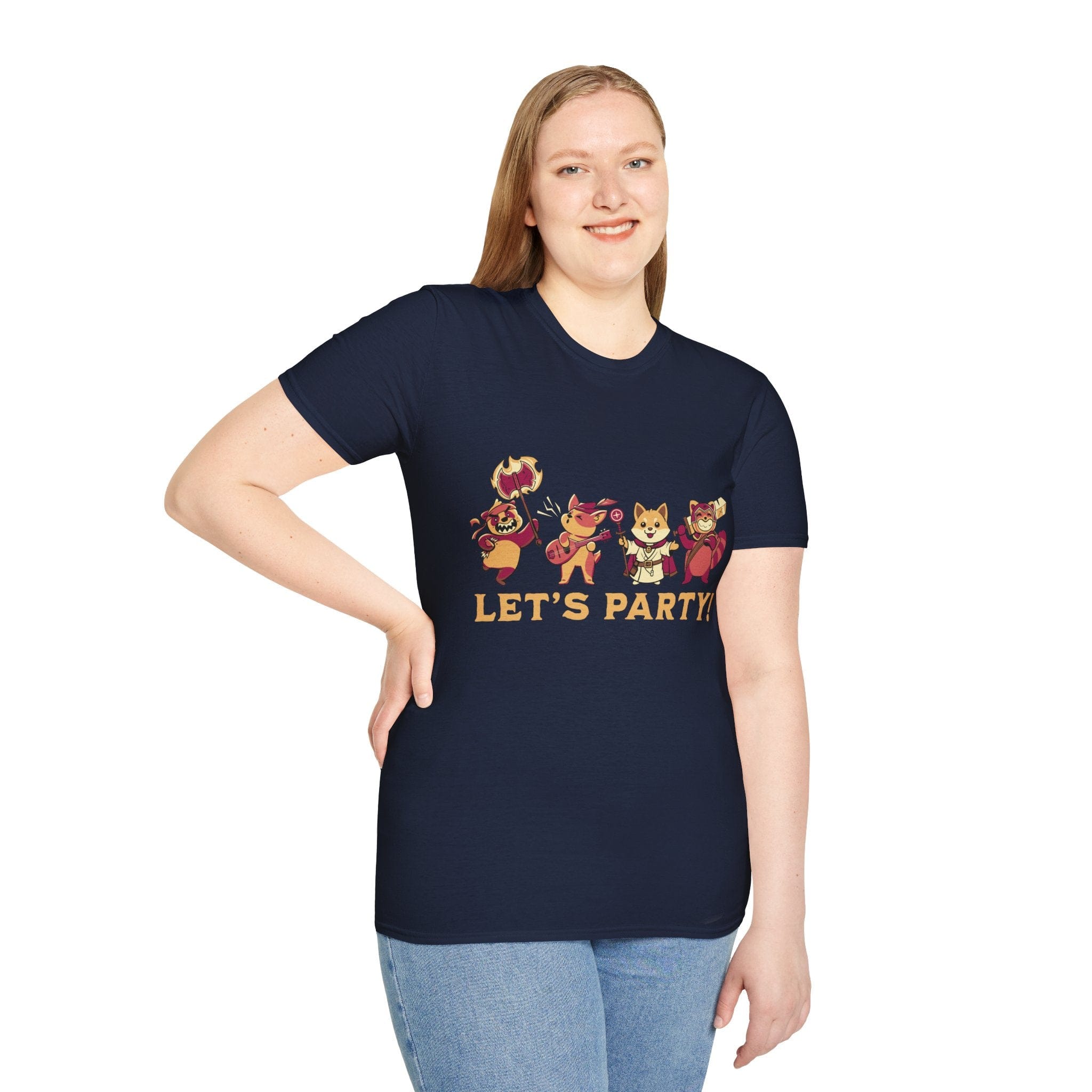 Let’s Party D&D T-Shirt - Aaria Tees Aaria Tees