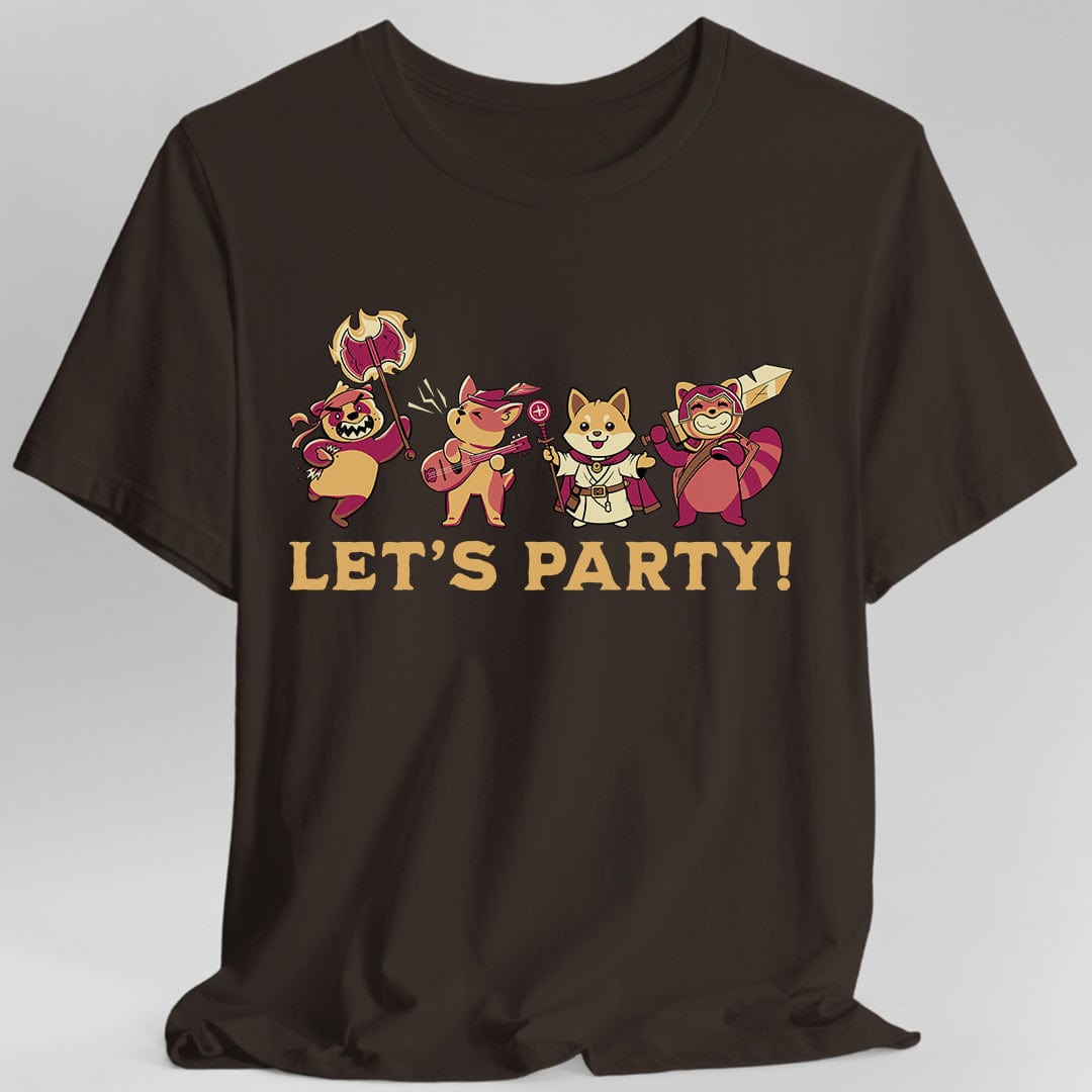 Let’s Party D&D T-Shirt - Aaria Tees