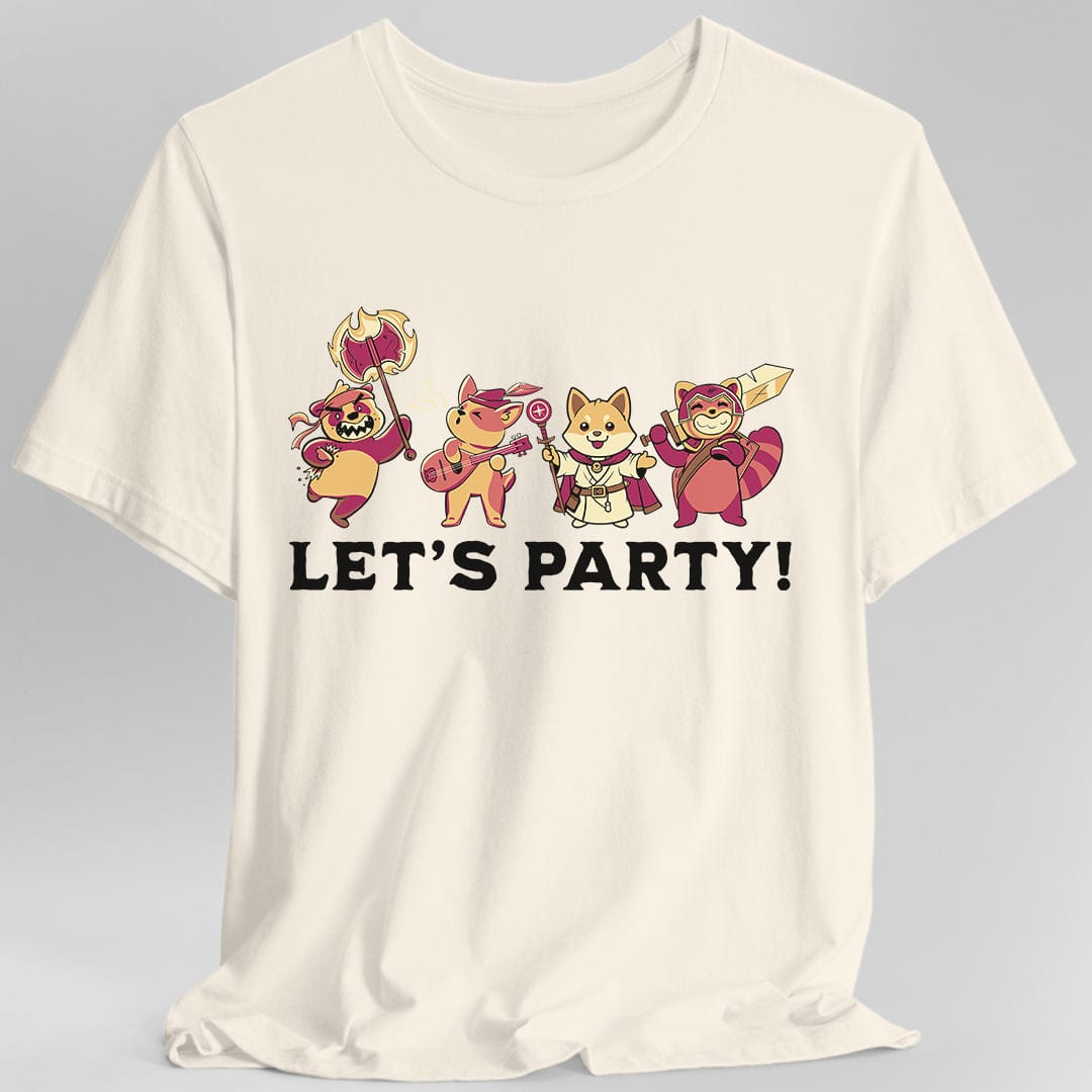 Let’s Party D&D T-Shirt - Aaria Tees Aaria Tees