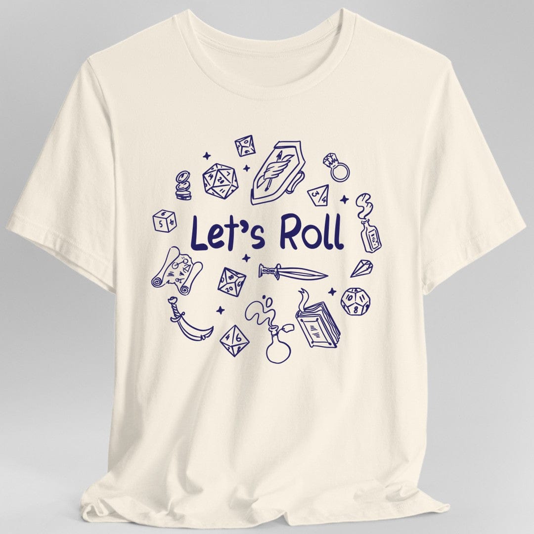 Let's Roll Doodle DnD Shirt - Aaria Tees Aaria Tees