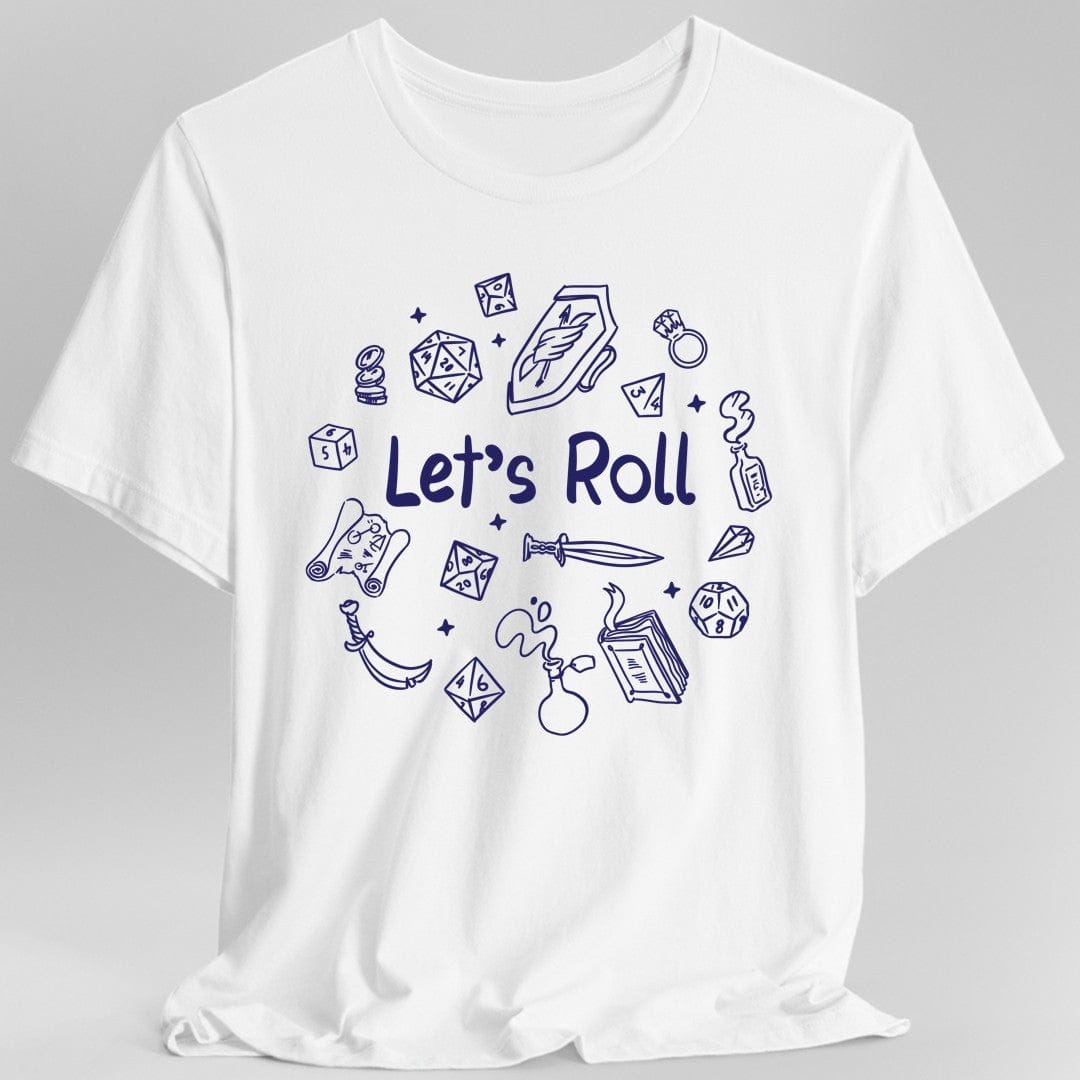Let's Roll Doodle DnD Shirt - Aaria Tees Aaria Tees