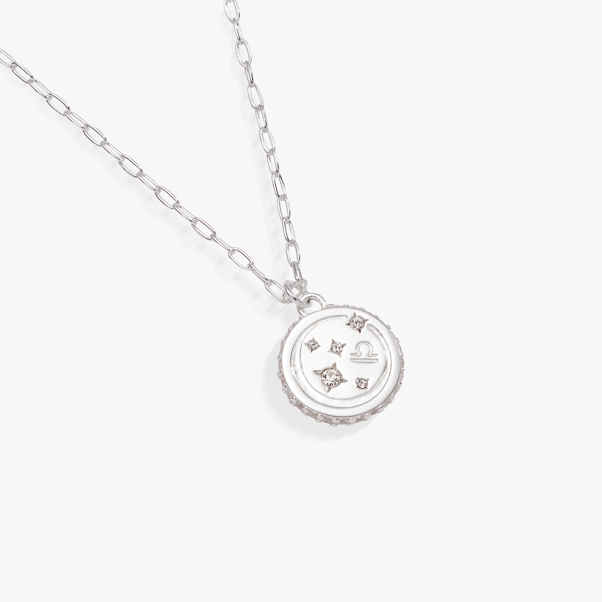 Libra Zodiac Precious Necklace - Aaria Tees Aaria Tees