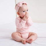 Bamboo Baby Bodysuit in Mary Rose - Aaria Tees Aaria Tees