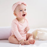 Bamboo Baby Bodysuit in Mary Rose - Aaria Tees Aaria Tees