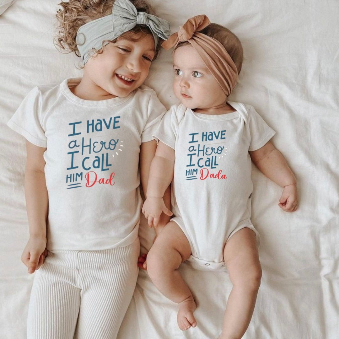graphic tee | Hero Dad - Aaria Tees Aaria Tees