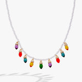 Christmas Light Bulb Necklace - Aaria Tees Aaria Tees