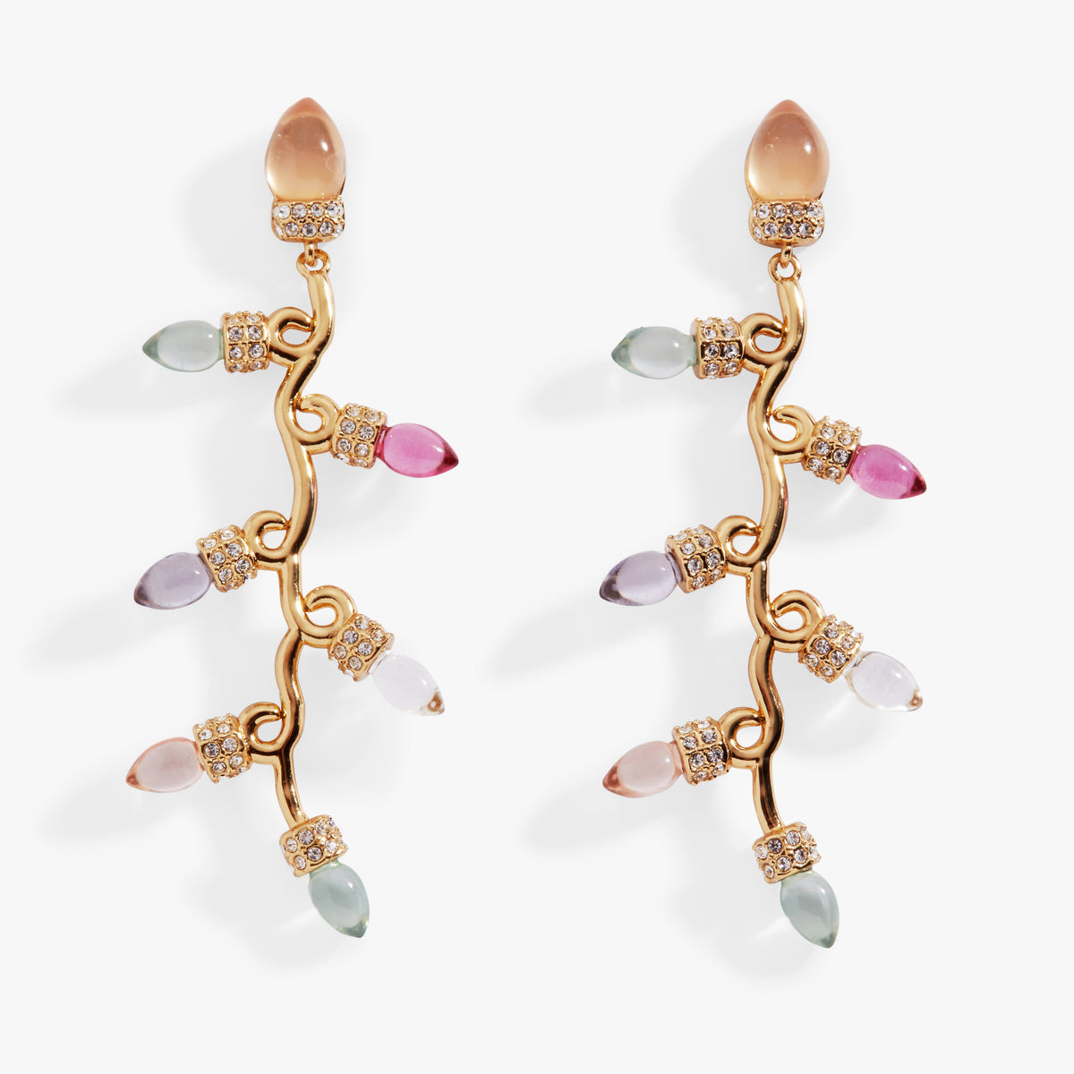 Christmas Muted Light Bulb Earrings - Aaria Tees