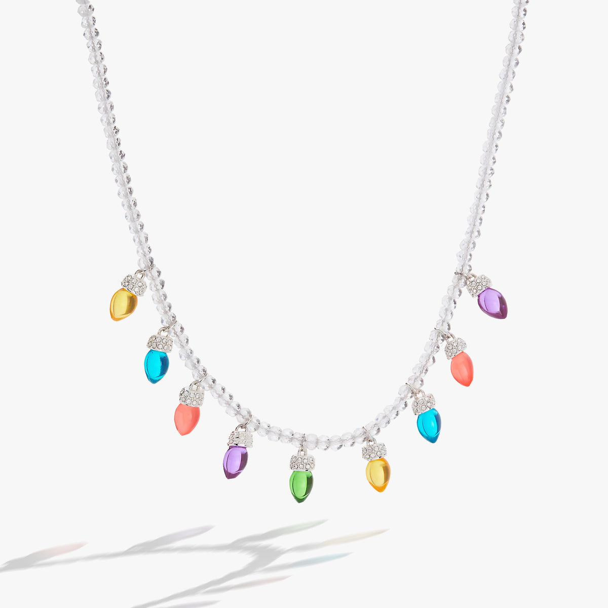 Christmas Light Bulb Necklace - Aaria Tees