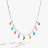 Christmas Light Bulb Necklace - Aaria Tees Aaria Tees