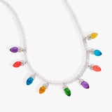 Christmas Light Bulb Necklace - Aaria Tees Aaria Tees