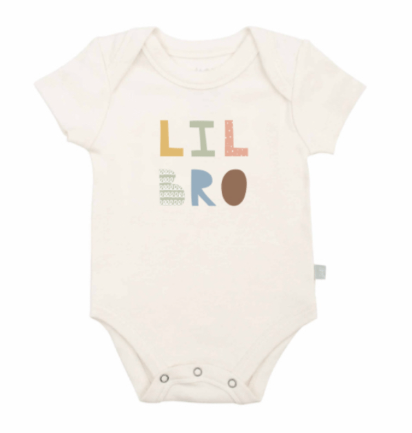 graphic bodysuit | lil bro - desert rose - Aaria Tees Aaria Tees