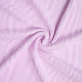 Ruffled Edge Knit Baby Blanket in Lilac - Aaria Tees Aaria Tees