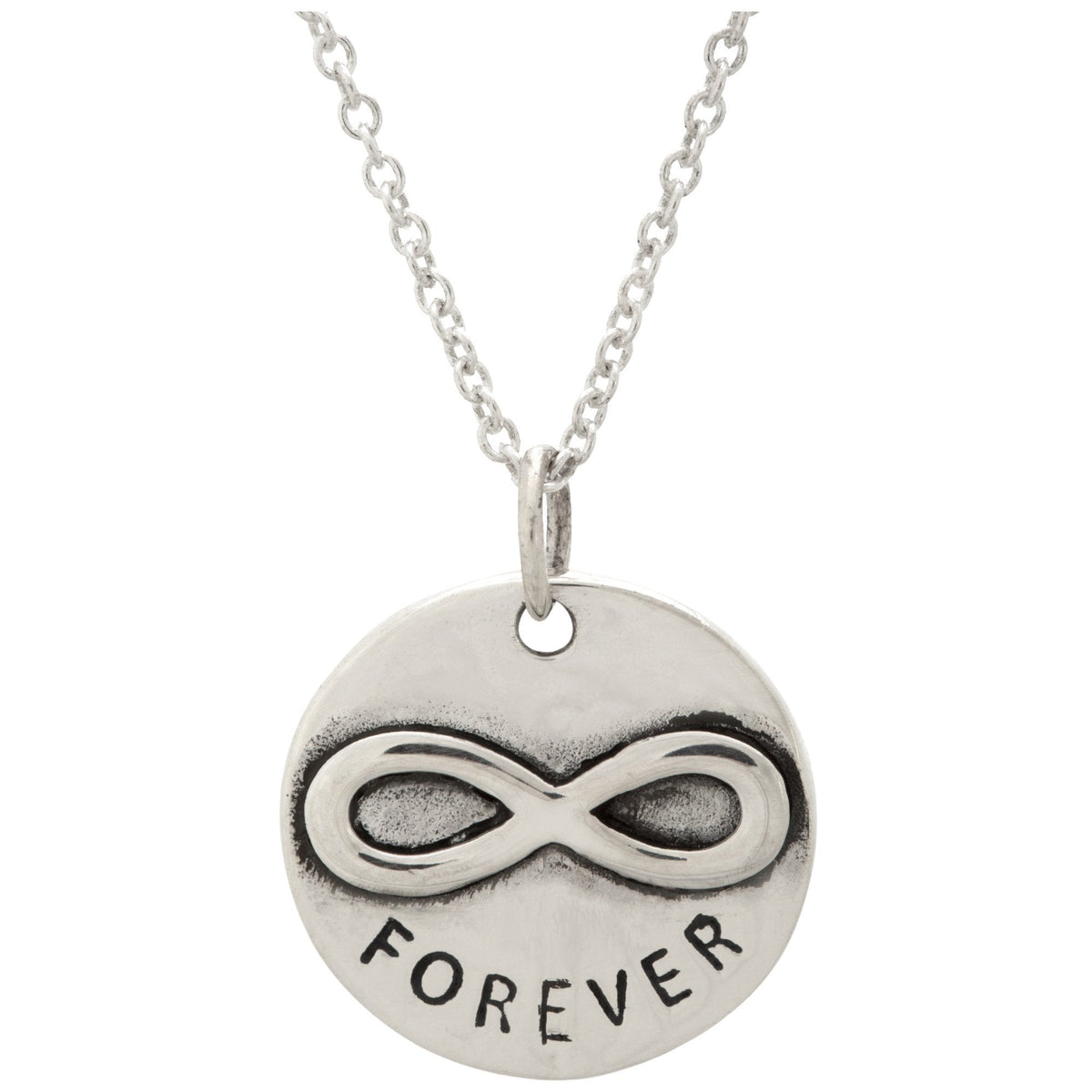 Linked Forever Sterling Necklace - Aaria Tees