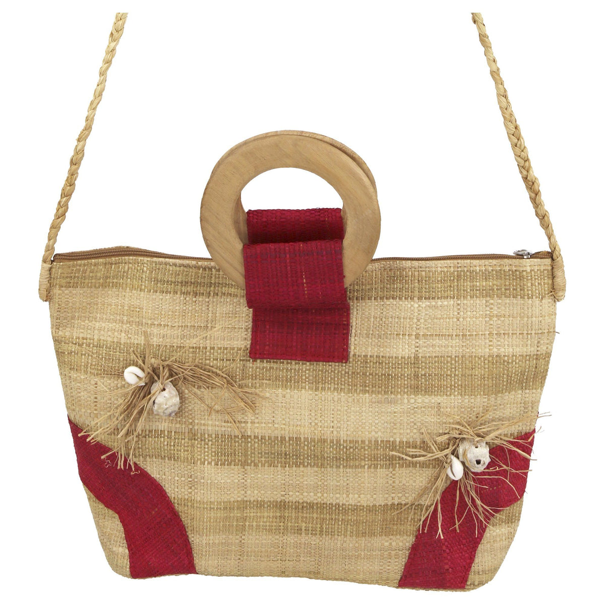 Lisa Raffia Bag - Aaria Tees