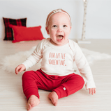 long sleeve graphic bodysuit | little valentine - Aaria Tees Aaria Tees