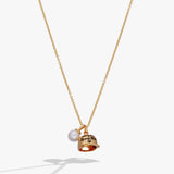 'Living That Sports Mom Life' Baseball Charm Necklace - Aaria Tees Aaria Tees