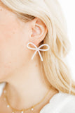 Lola Bow Earrings - Iridescent - Aaria Tees Aaria Tees