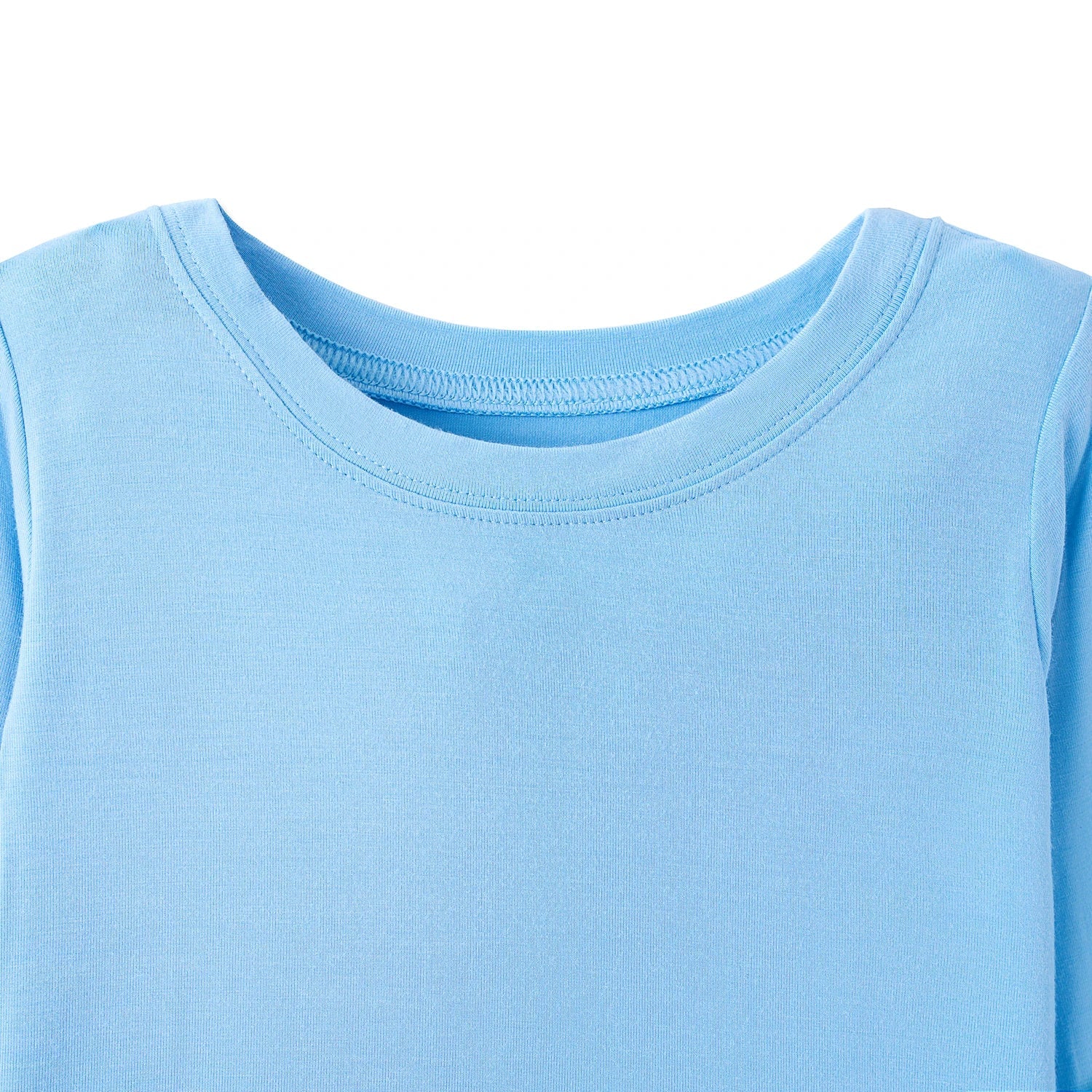Blue Bell Long Sleeve Bamboo Pajama Set - Aaria Tees Aaria Tees
