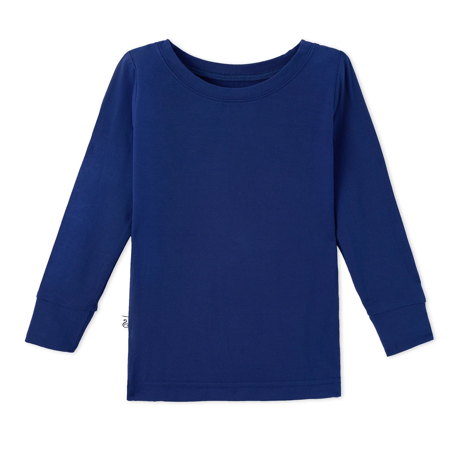 Blue Depths Long Sleeve Bamboo Pajama Set - Aaria Tees Aaria Tees