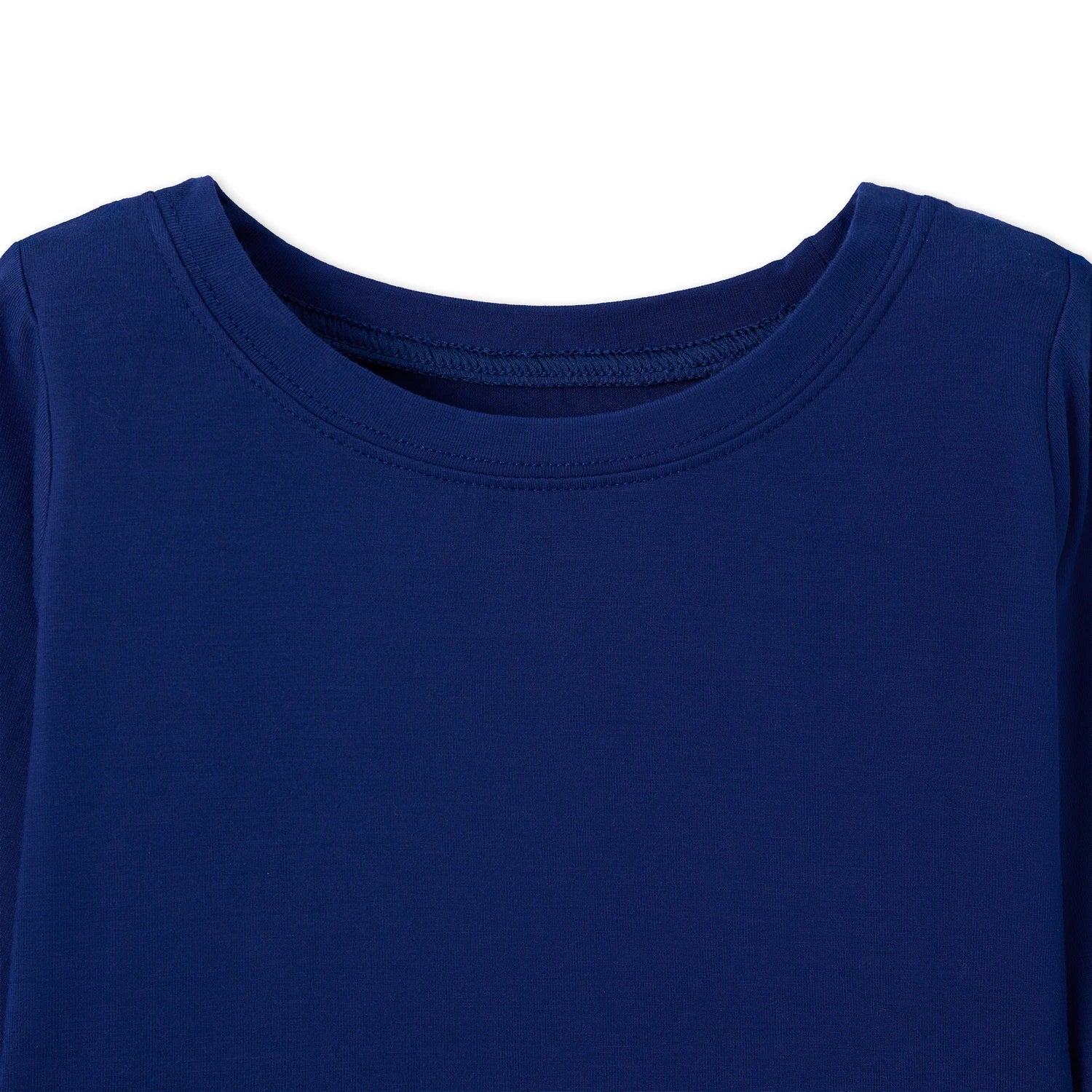 Blue Depths Long Sleeve Bamboo Pajama Set - Aaria Tees Aaria Tees