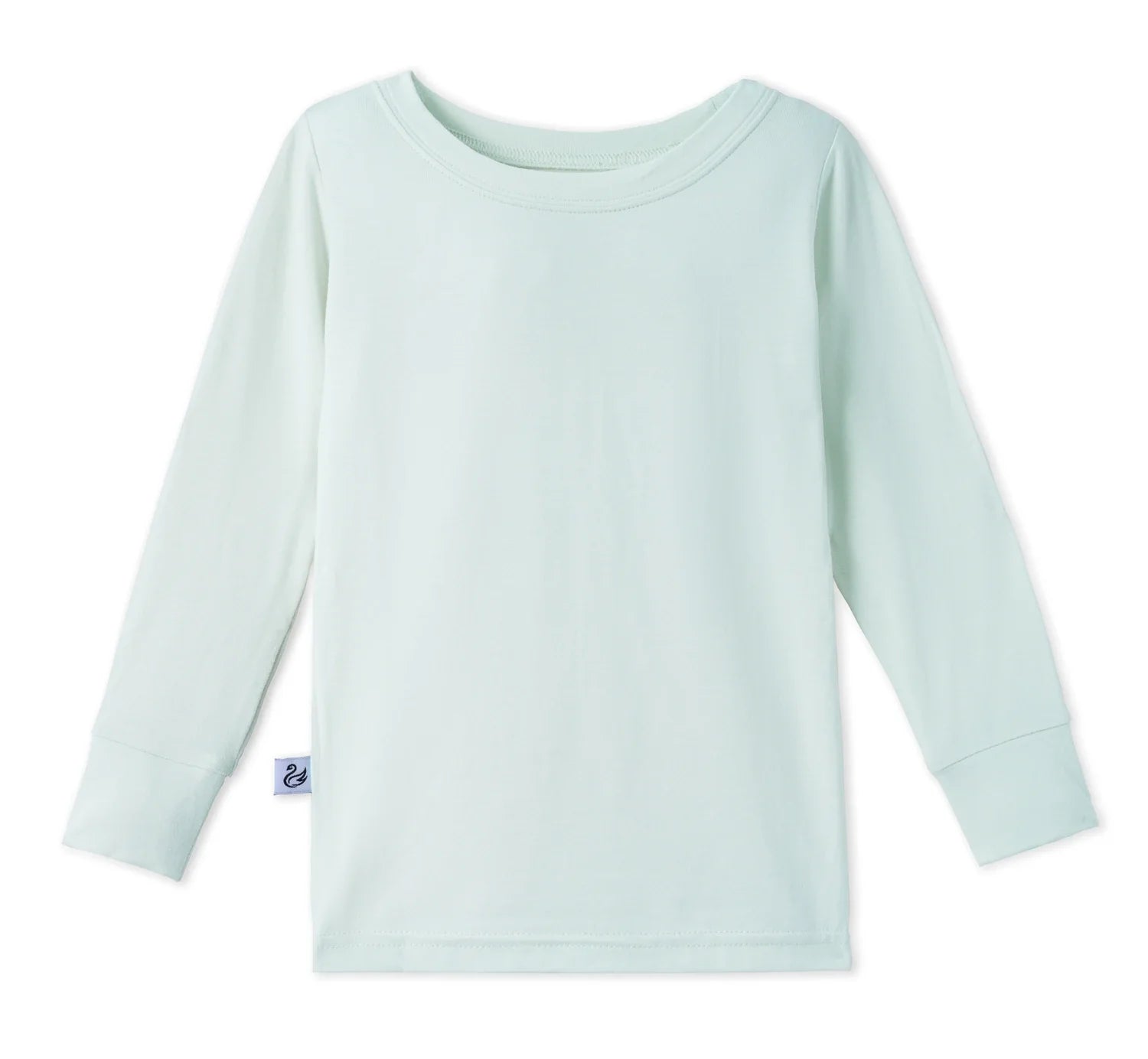 Mint Long Sleeve Bamboo Pajama Set - Aaria Tees Aaria Tees
