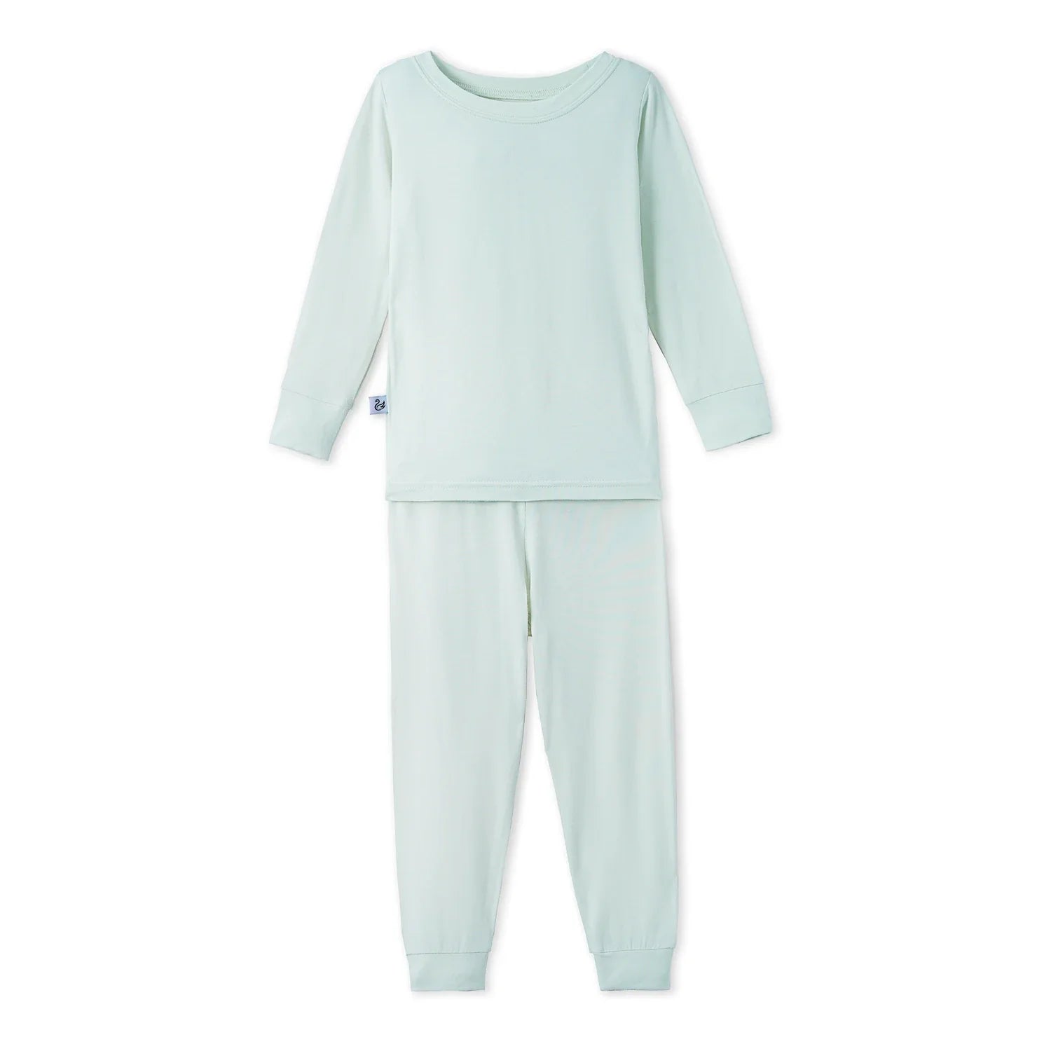 Mint Long Sleeve Bamboo Pajama Set - Aaria Tees Aaria Tees