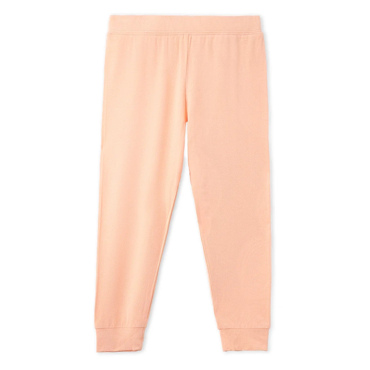 Peach Fuzz Long Sleeve Bamboo Pajama Set - Aaria Tees Aaria Tees