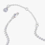 "Love" Crystal Tennis Necklace - Aaria Tees Aaria Tees
