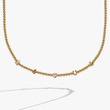 Love and Luck Tennis Necklace - Aaria Tees Aaria Tees