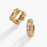 Love and Luck Huggie Hoops - Aaria Tees Aaria Tees