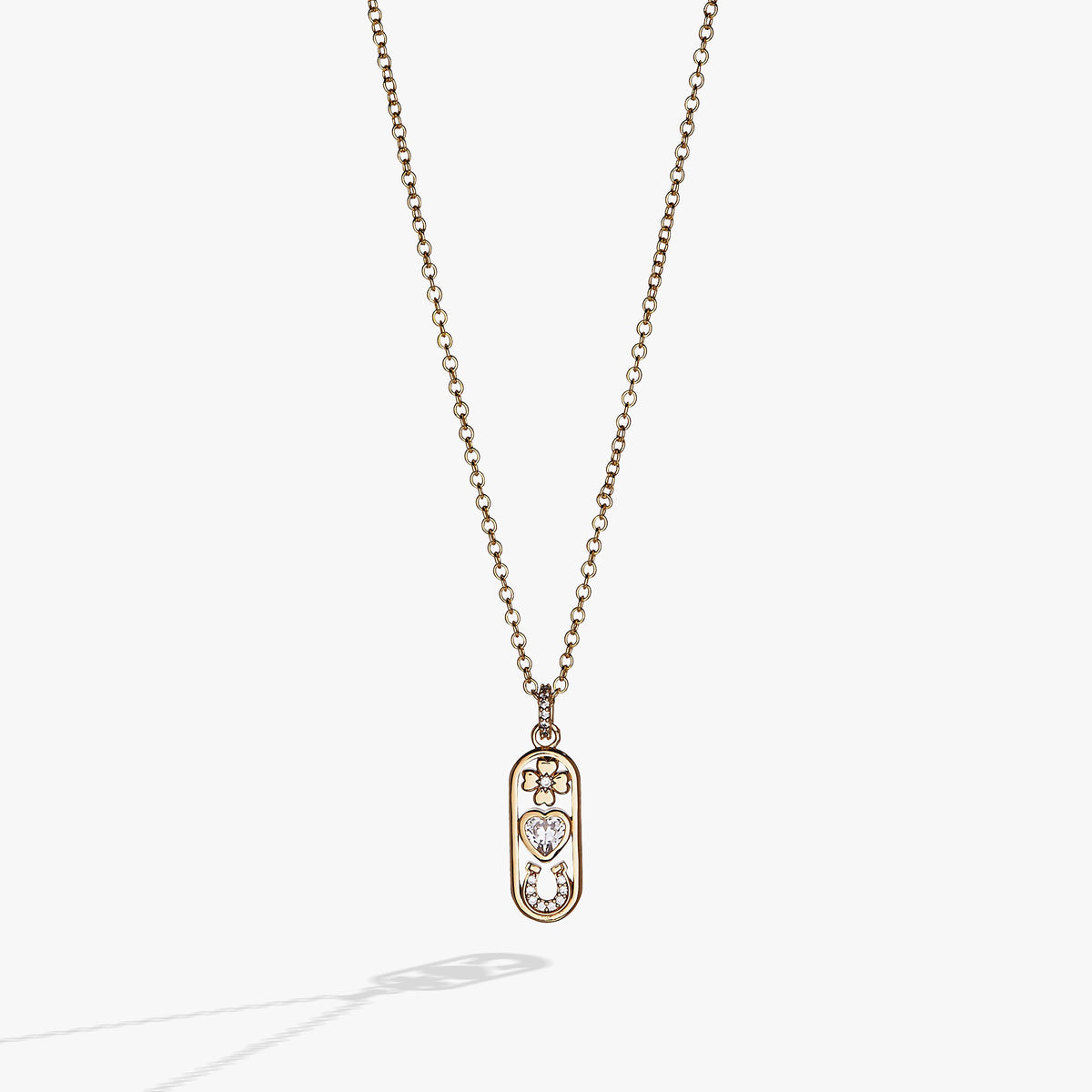 Love and Luck Pendant Necklace - Aaria Tees