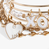Love XOXO Bangle Set of 5 - Aaria Tees Aaria Tees