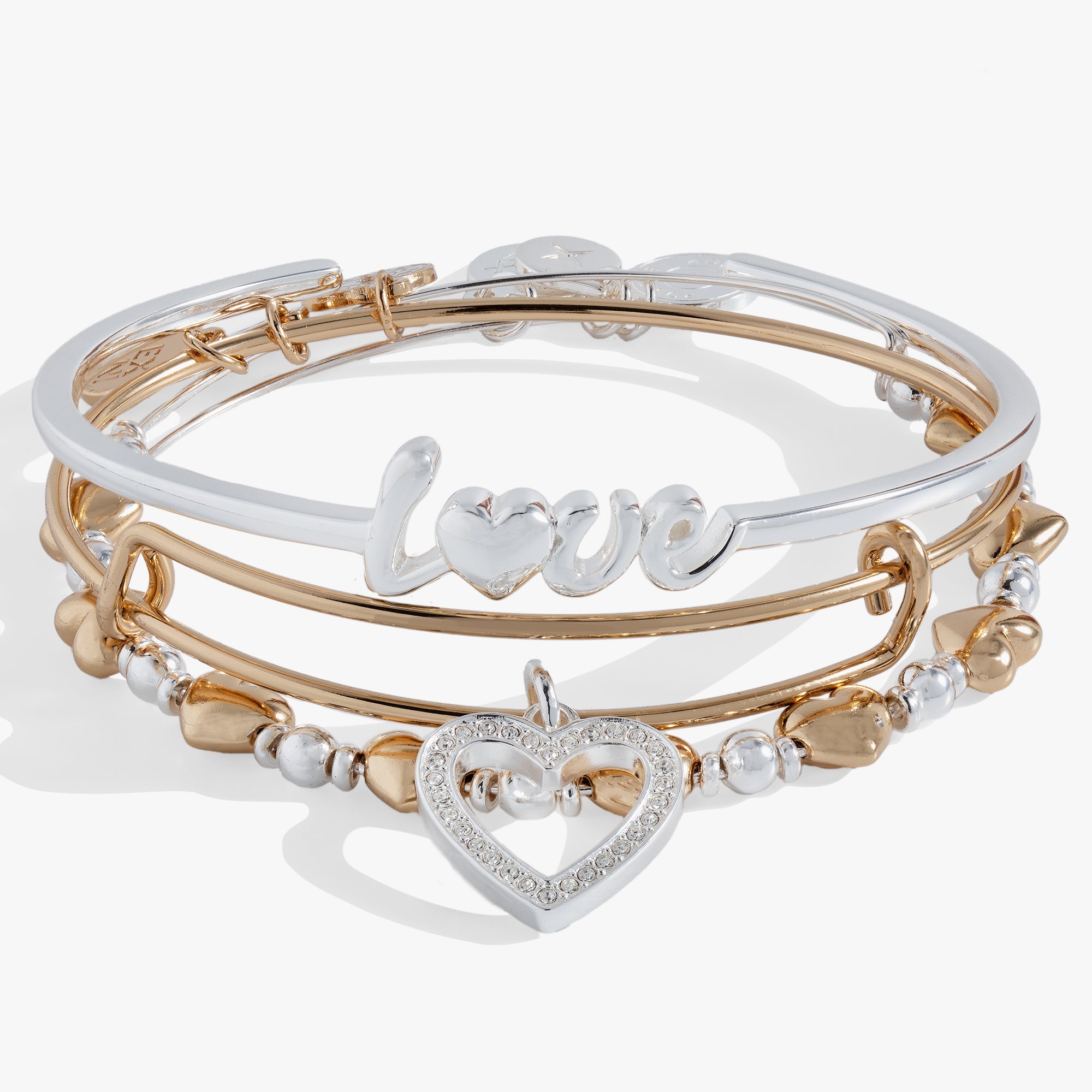 Love Bracelets Set of 3 - Aaria Tees Aaria Tees