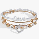 Love Bracelets Set of 3 - Aaria Tees Aaria Tees