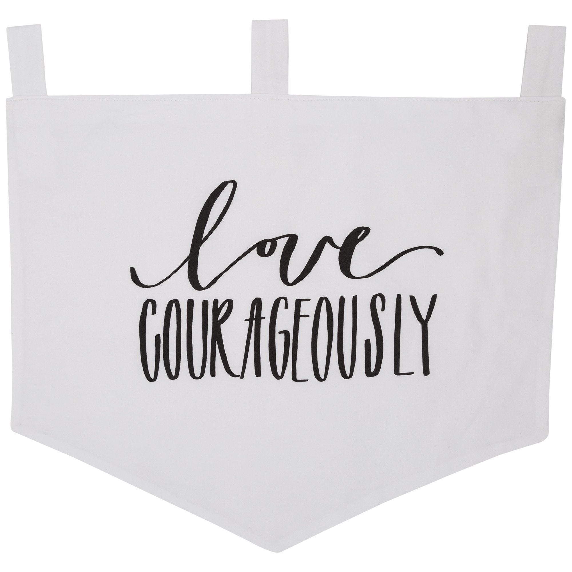 Love Courageously Banner - Aaria Tees Aaria Tees