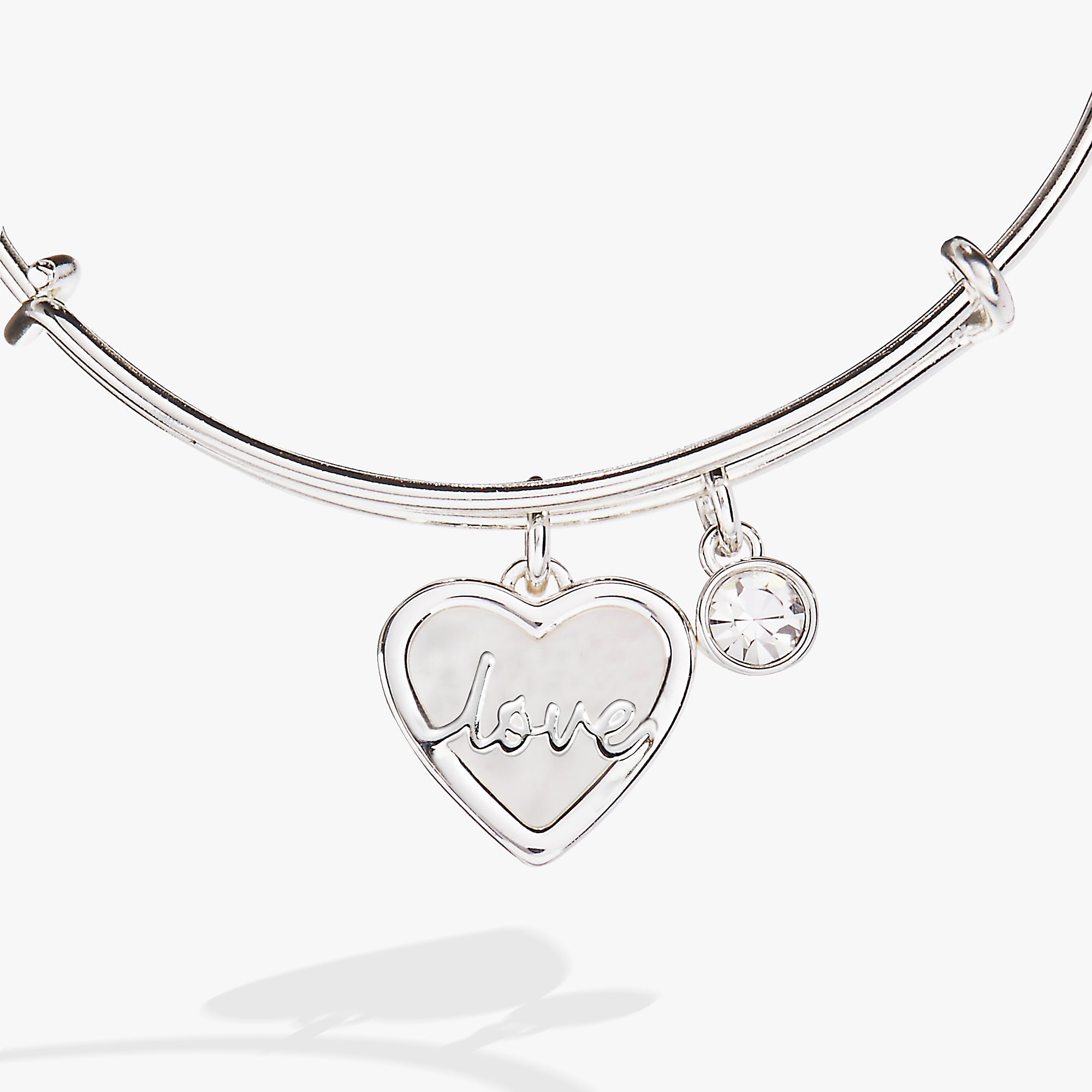 Love Mother of Pearl Bangle - Aaria Tees Aaria Tees
