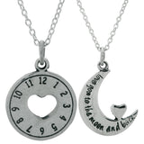 Love You Always Sterling Necklace - Aaria Tees Aaria Tees