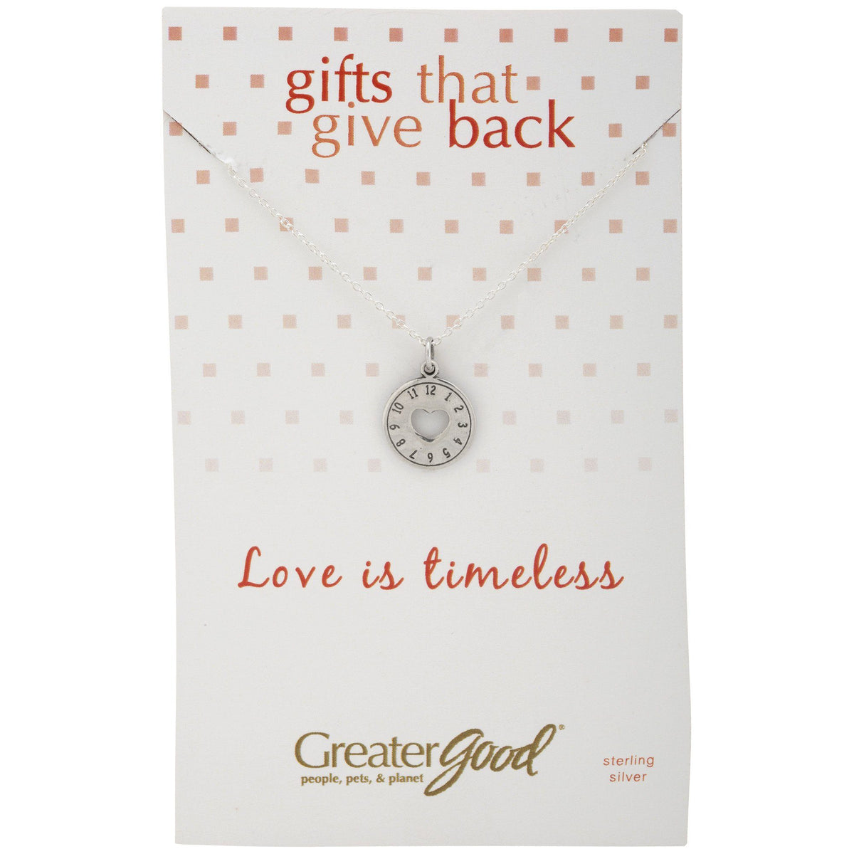 Love You Always Sterling Necklace - Aaria Tees