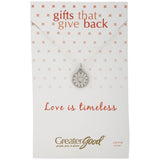 Love You Always Sterling Necklace - Aaria Tees Aaria Tees